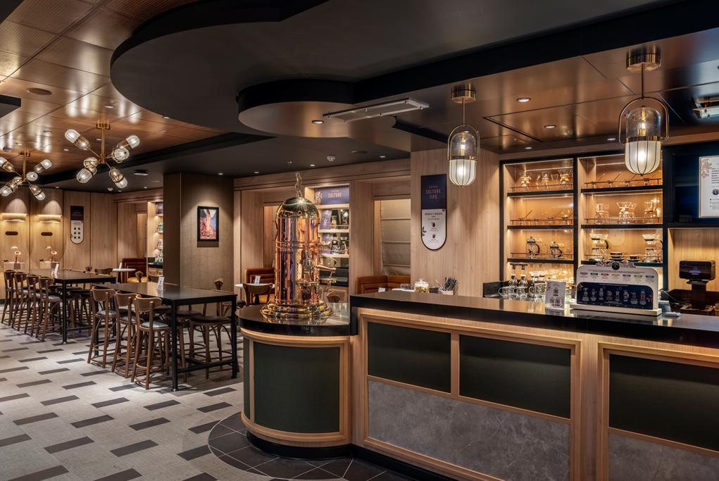 Cafetería Emporium MSC World Europa