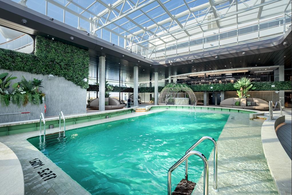 Piscina Botanic Garden MSC World Europa