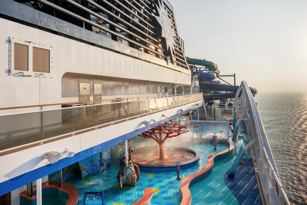 Piscina menores MSC World Europa