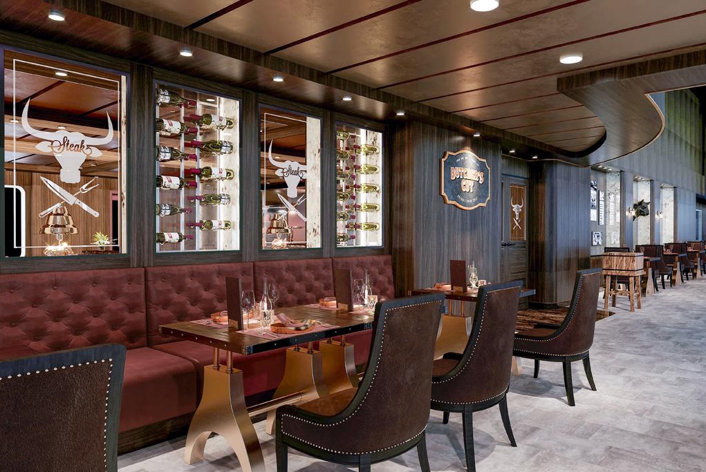 Restaurante Butcher´s MSC World Europa