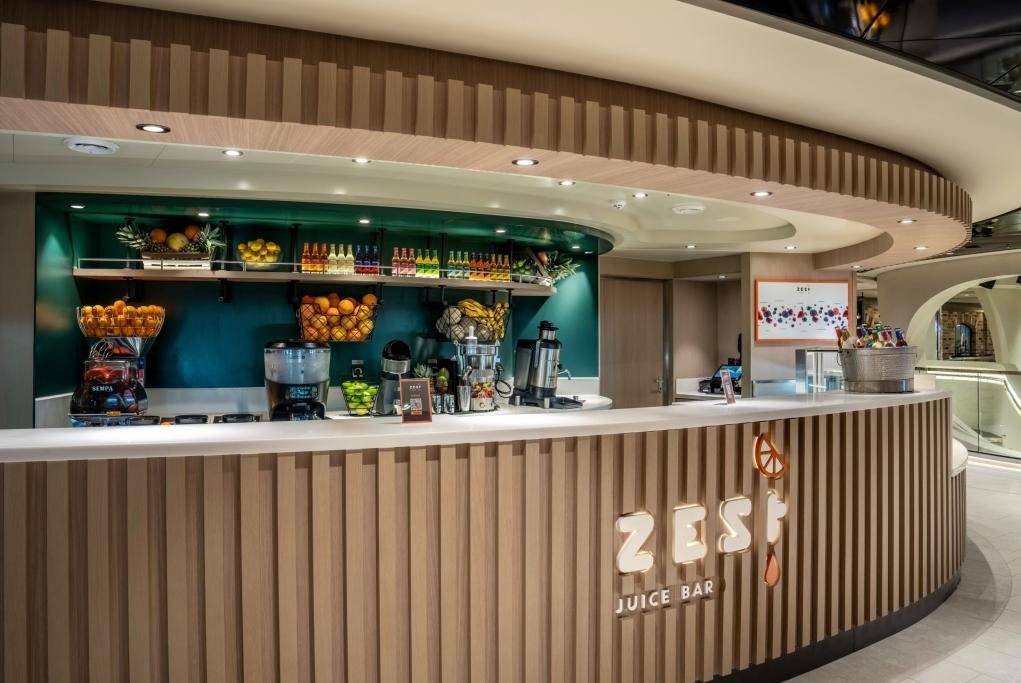 Zest Juice Bar MSC World America