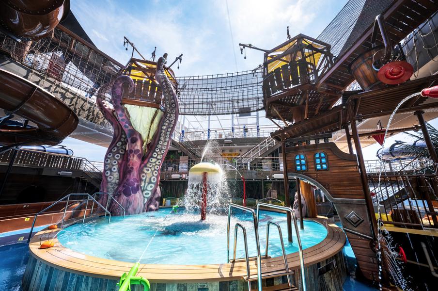 Aquapark Pirates Cove MSC Seashore