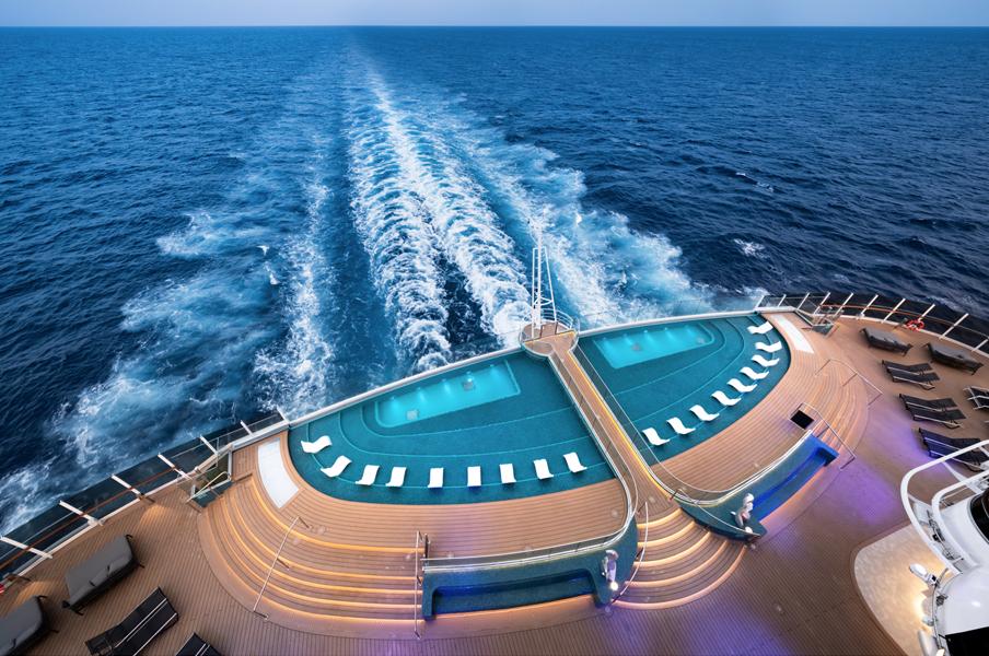 Piscina Infinity MSC Seashore