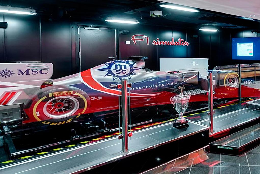 Simulador F1 MSC Seashore