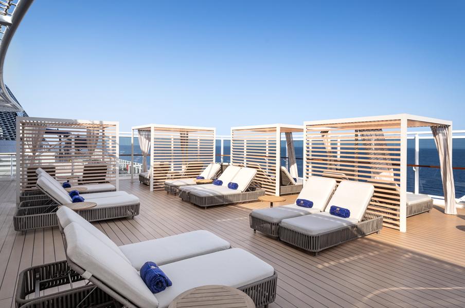 Yacht Club Solárium MSC Seashore