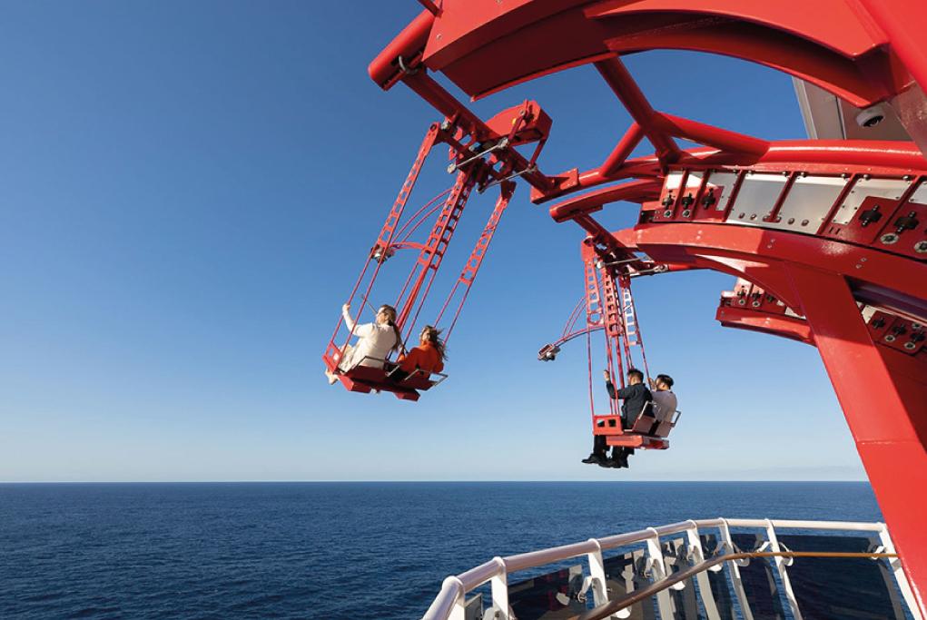 Columpio Cliffhanger MSC World America