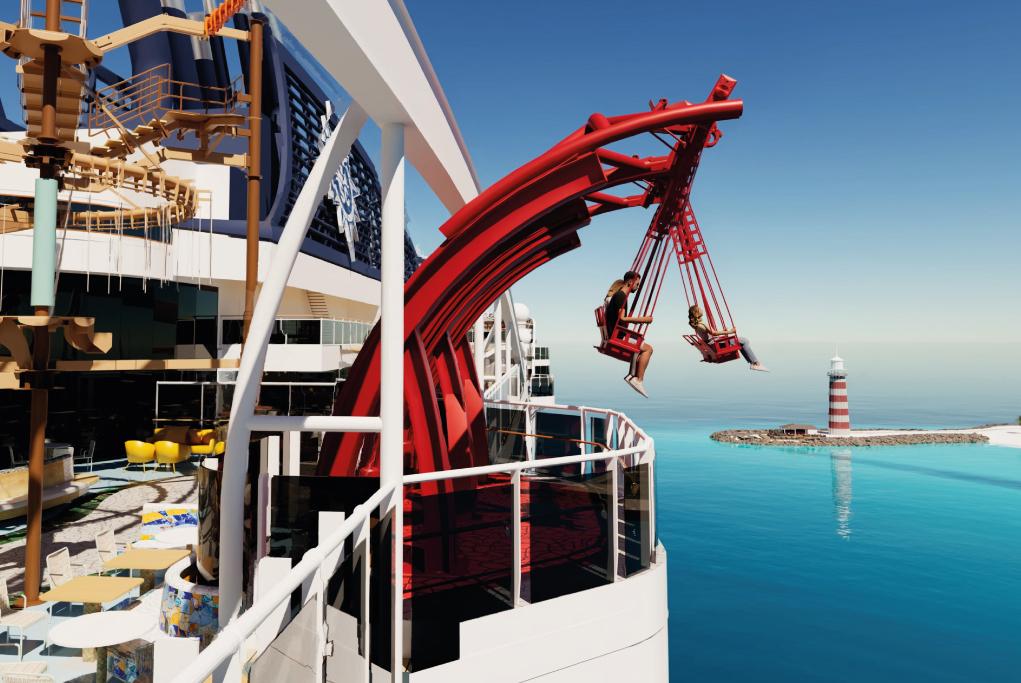 Camarote Cliffhanger - MSC World Asia