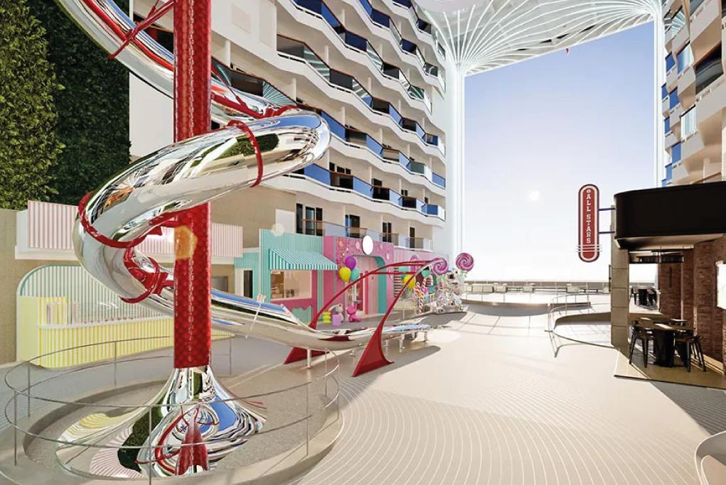 Camarote Zona Promenade - MSC World Asia