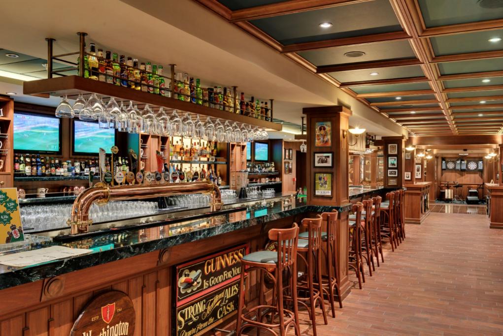 Bar Brass Anchor pub MSC Meraviglia
