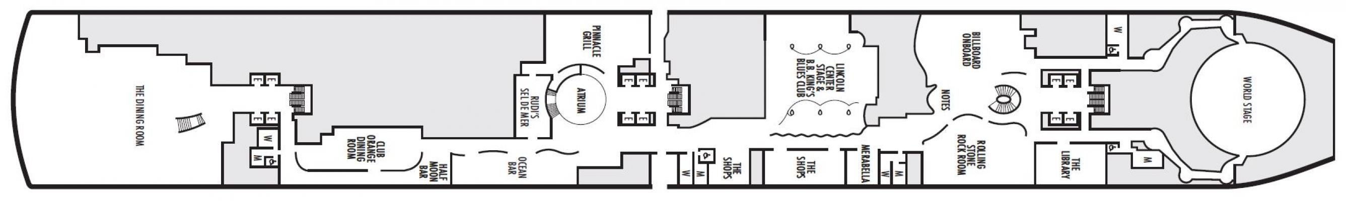 Cubierta 2 MS Rotterdam