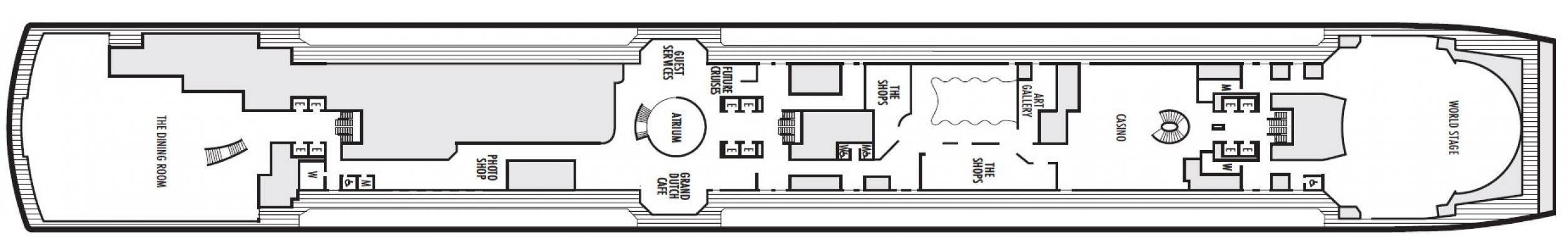 Cubierta 3 MS Rotterdam