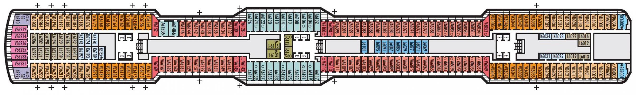 Cubierta 6 MS Rotterdam