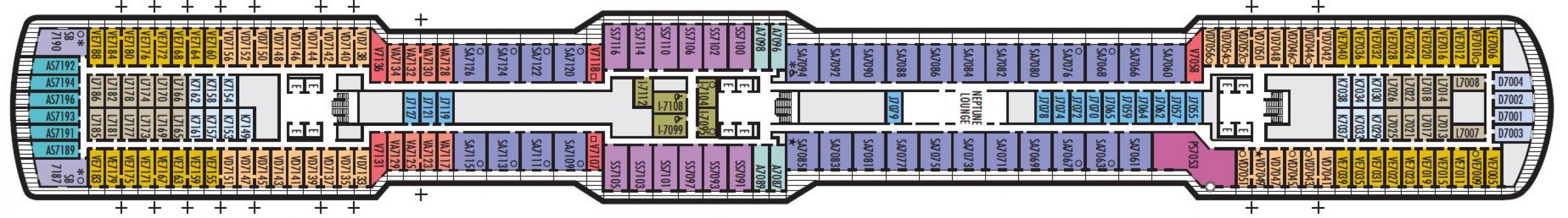 Cubierta 7 MS Rotterdam