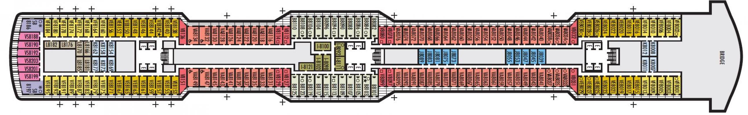 Cubierta 8 MS Rotterdam
