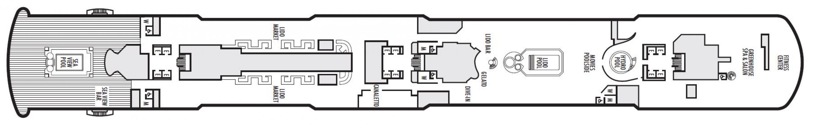Cubierta 9 MS Rotterdam