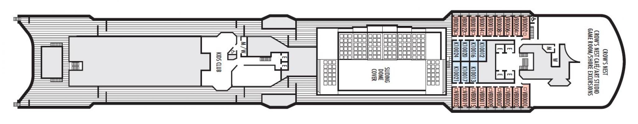 Cubierta 10 MS Westerdam