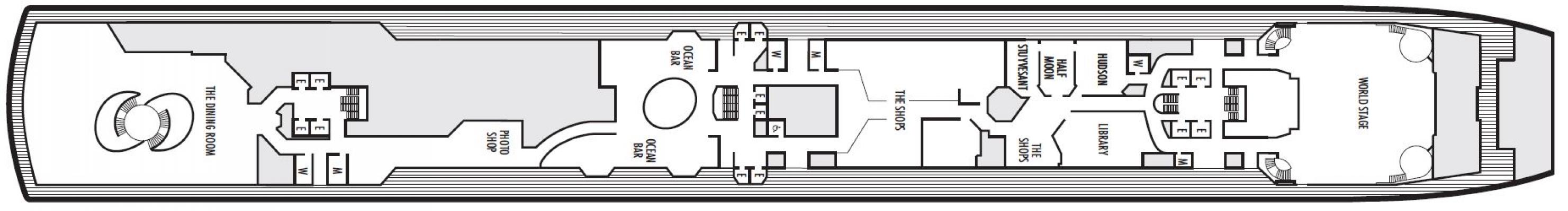 Cubierta 3 MS Westerdam