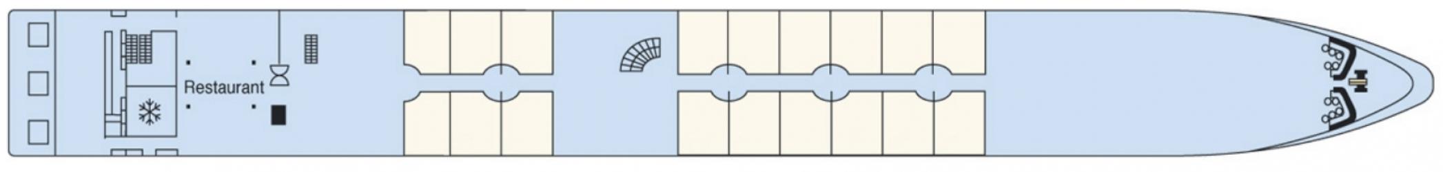 Cubierta 1 MS Loire Princesse