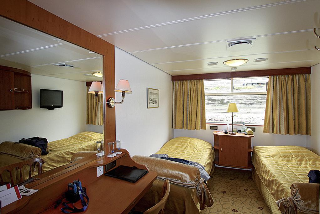 Camarote exterior MS Swiss Crystal