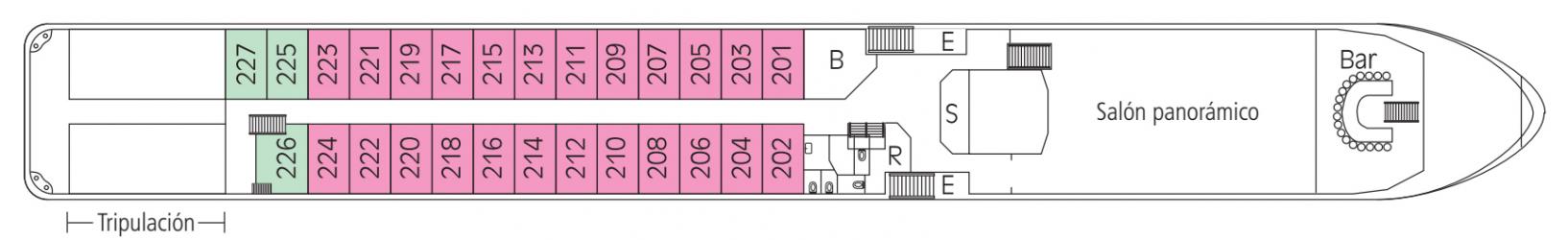 Cubierta 2 MS Swiss Crystal