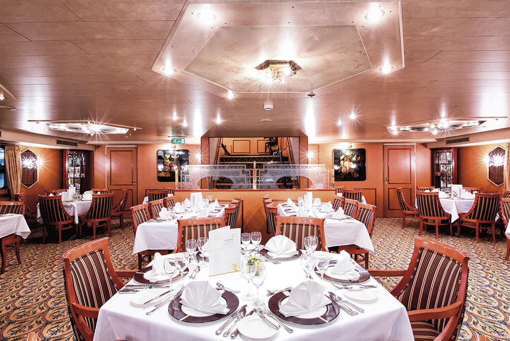 Restaurante principal MS Swiss Pearl