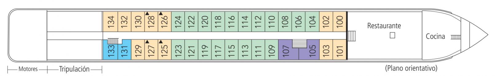 Cubierta 1 MS Switzerland II