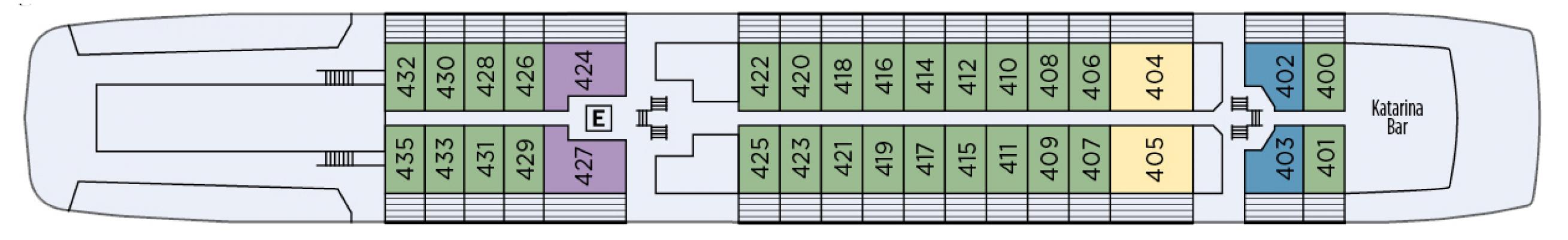 Cubierta Lanchas MS Victoria