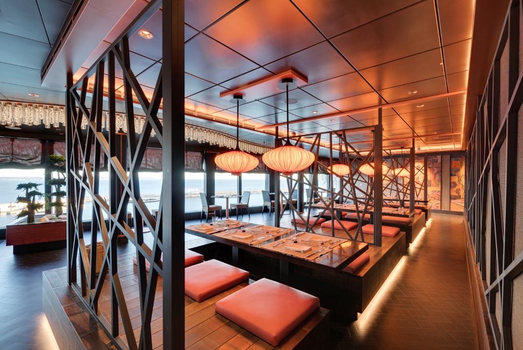 Camarote 5 restaurantes principales - MSC Seashore