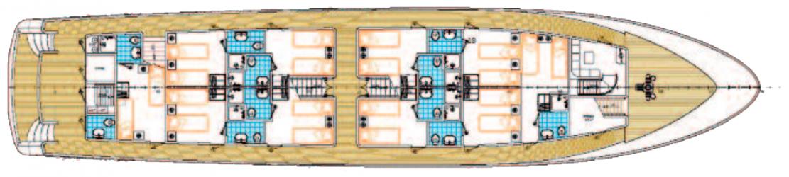 Cubierta 2 MY Le Cordea