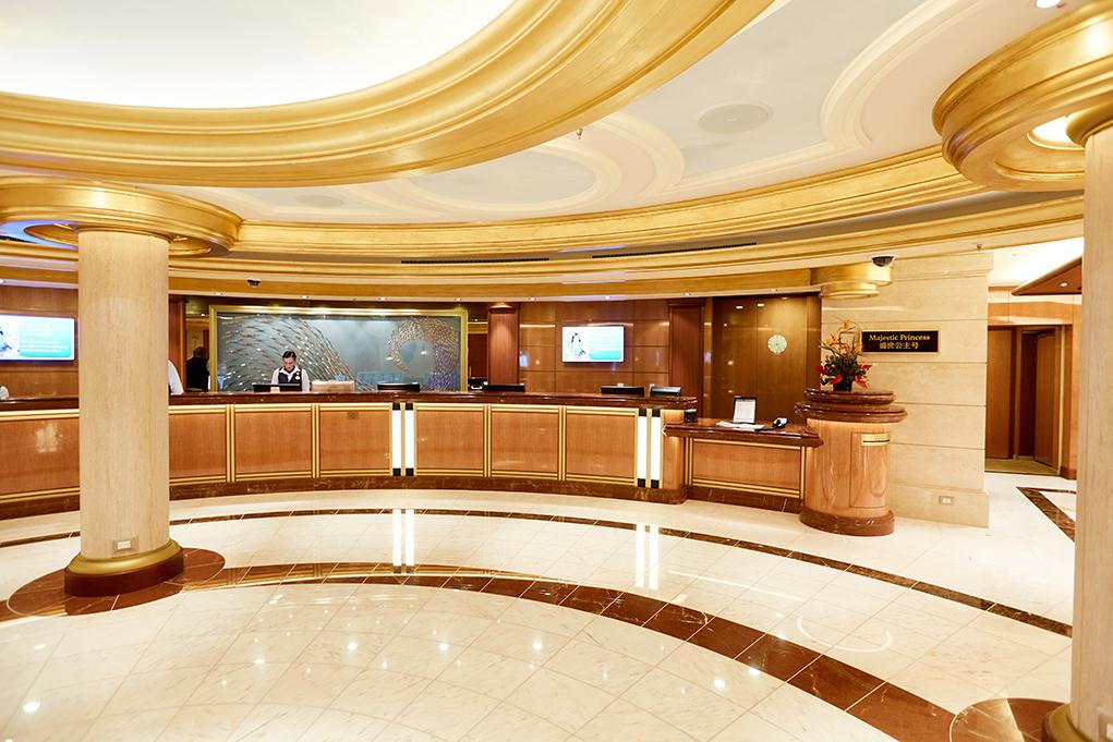 Recepción Majestic Princess