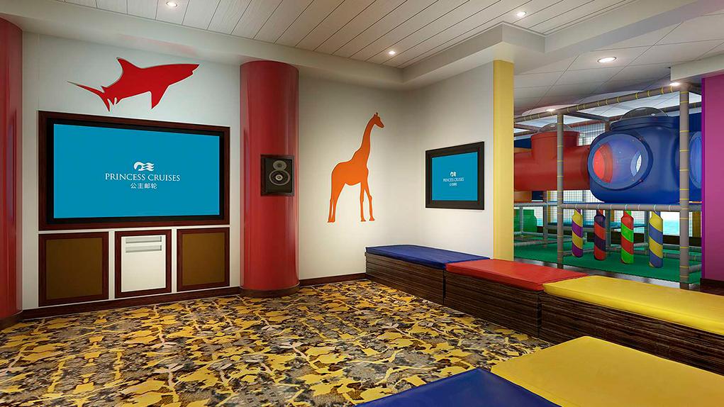 Club Infantil de 3 a 7 años Majestic Princess