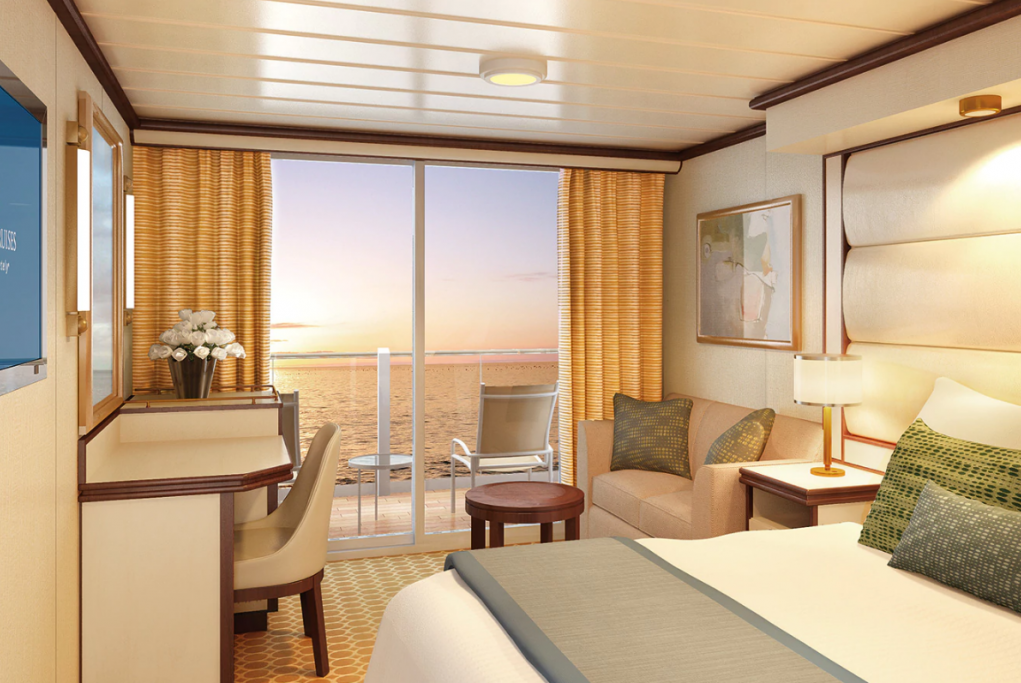 Camarote con balcón Majestic Princess
