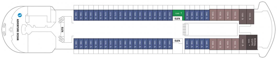 Cubierta 10 Majesty of the Seas