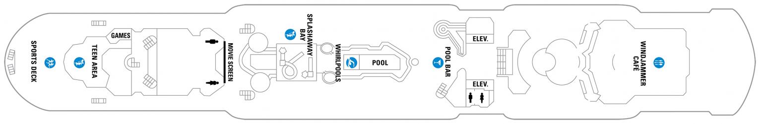 Cubierta 11 Majesty of the Seas