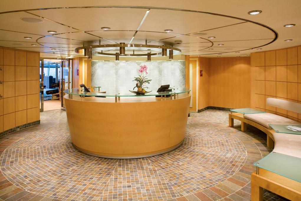 Vitality Spa Recepcion Majesty of the Seas