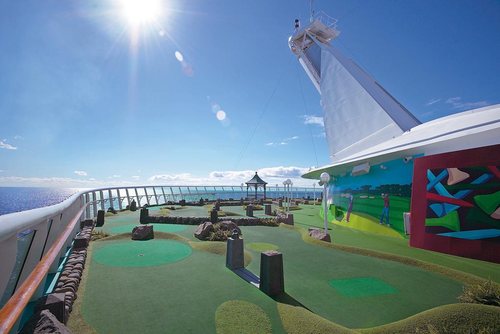 Minigolf Mariner of the Seas