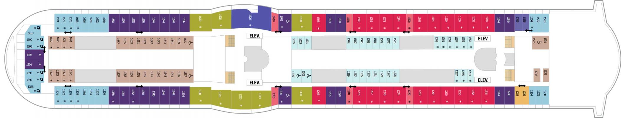 Cubierta 10 Mariner of the Seas