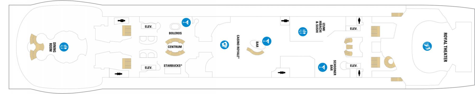 Cubierta 4 Mariner of the Seas