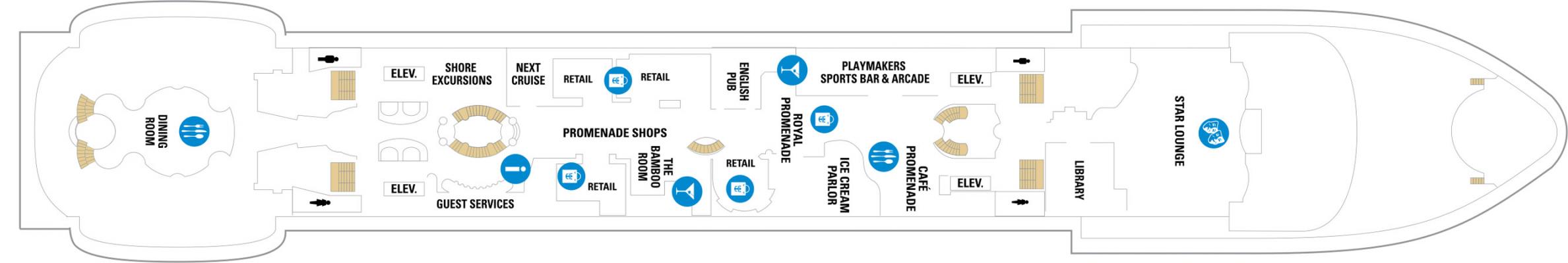 Cubierta 5 Mariner of the Seas