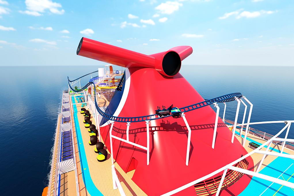 Camarote Montaña Rusa Bolt - Carnival Mardi Gras