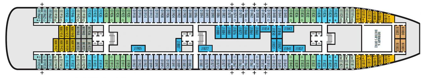 Cubierta 1 MS Amsterdam