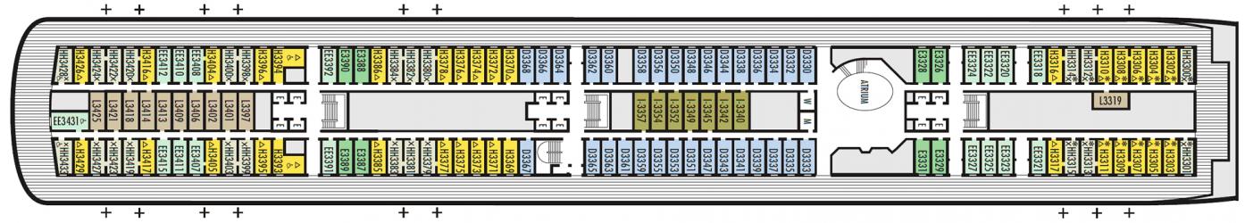 Cubierta 3 MS Amsterdam