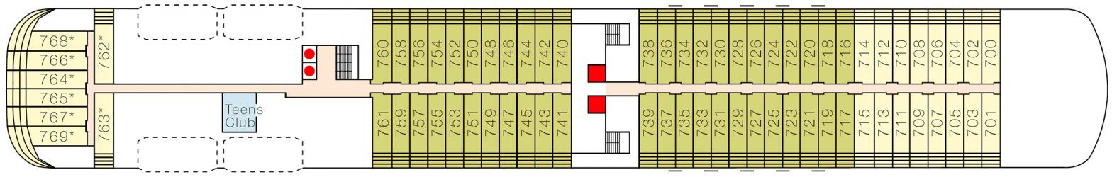 Cubierta 7 MS Europa 2