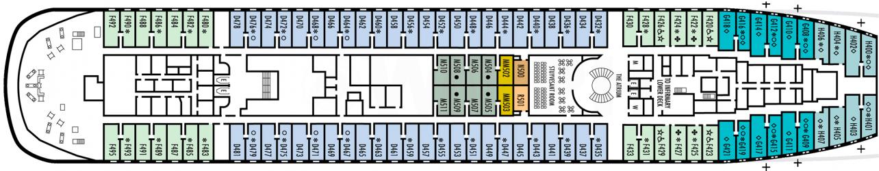 Cubierta 5 MS Prinsendam