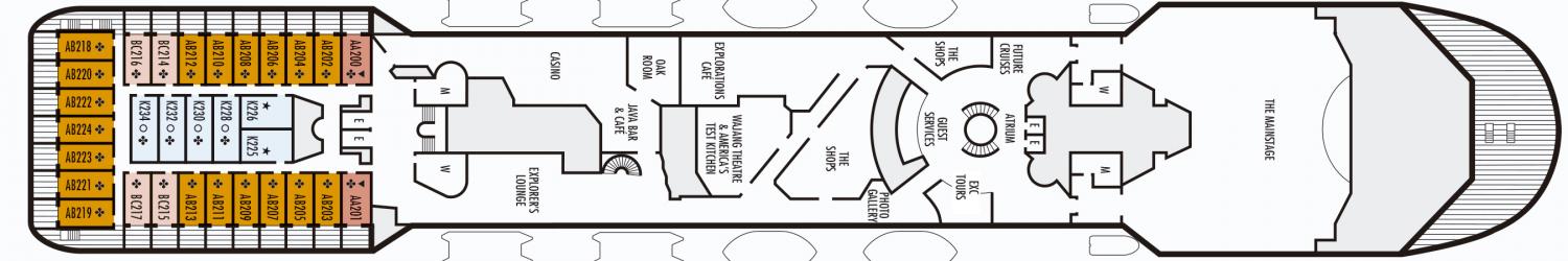Cubierta 8 MS Prinsendam