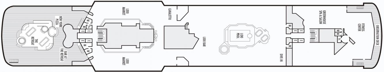 Cubierta 11 MS Veendam