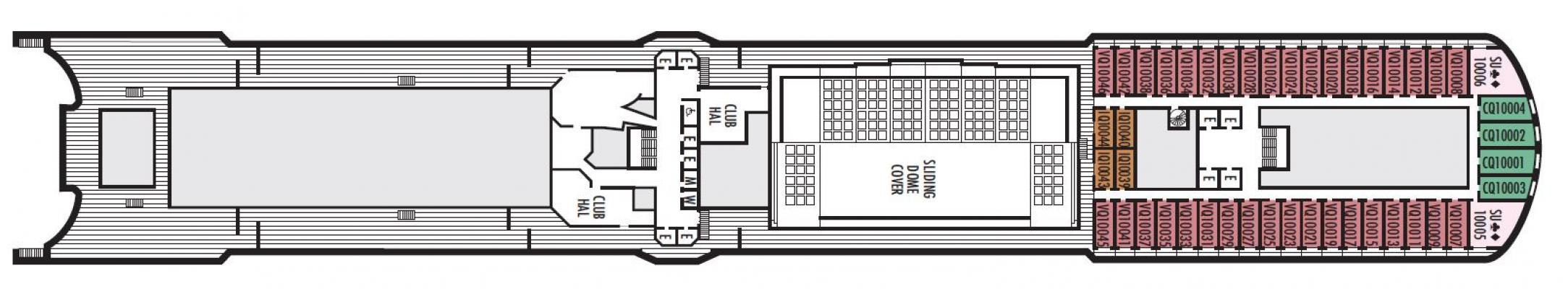 Cubierta 10 MS Eurodam