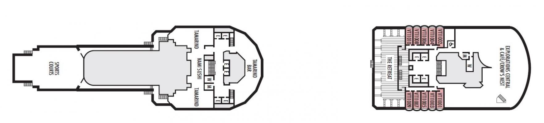 Cubierta 11 MS Eurodam