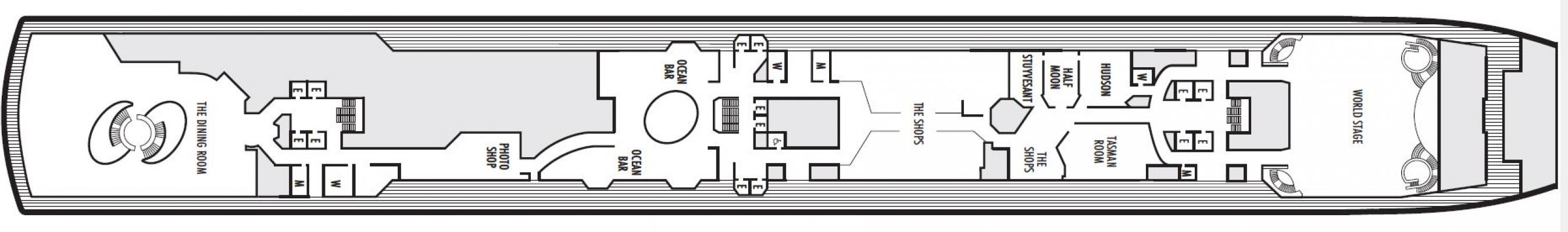 Cubierta 3 MS Eurodam