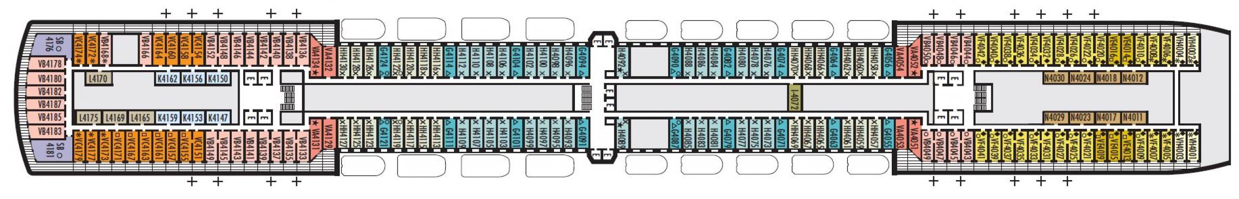 Cubierta 4 MS Eurodam